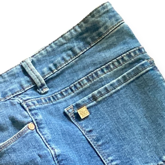 ANNE KLEIN “SKINNY ANKLE” BLUE DENIM JEANS Women’s Size 12P - Picture 7 of 12